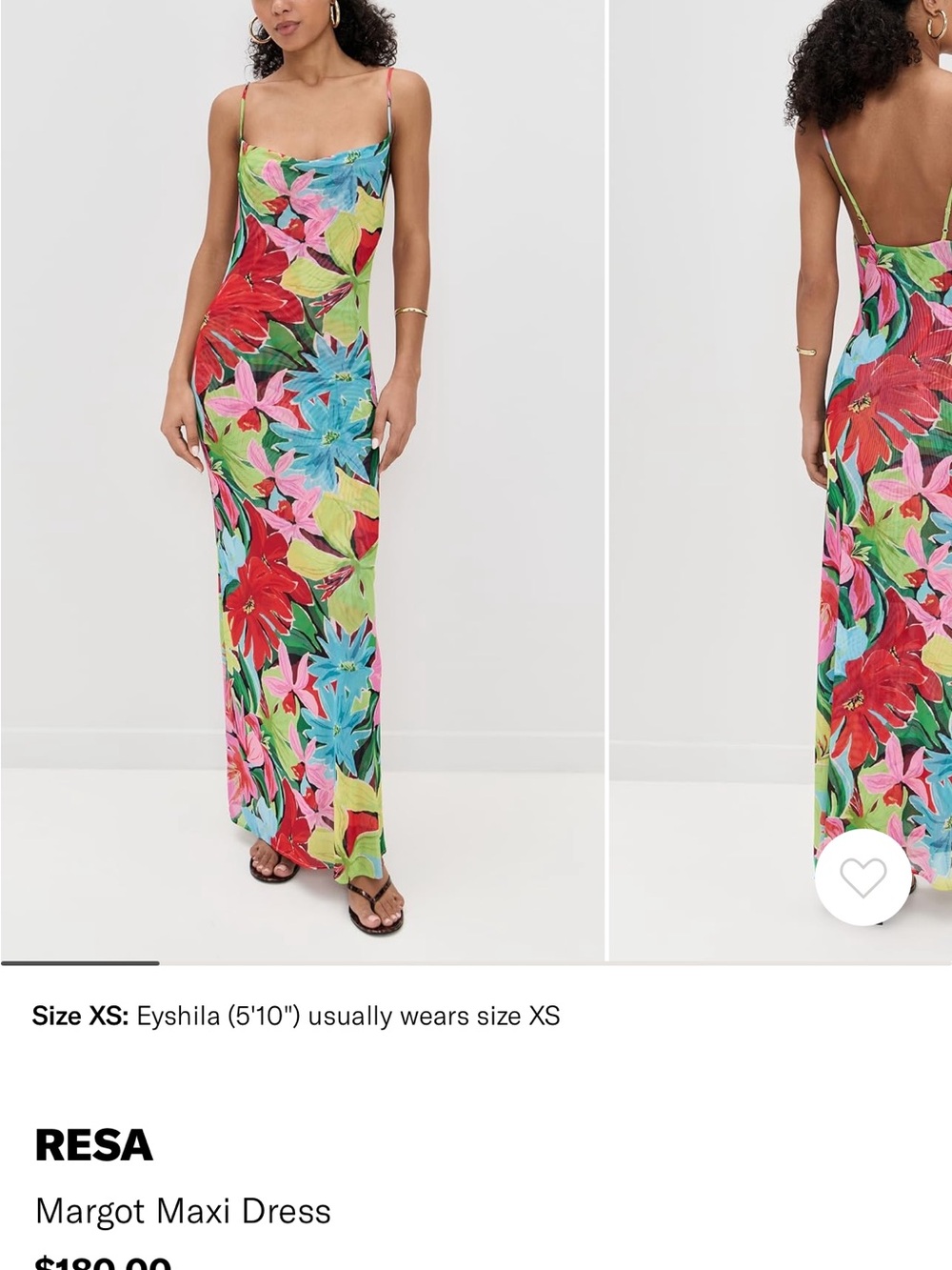 RESA Margot Maxi Dress, size XL